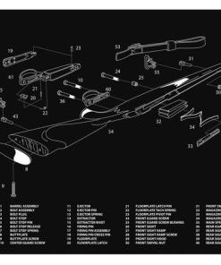 TekMat 12x36 Gun Cleaning Mat - Remington 700