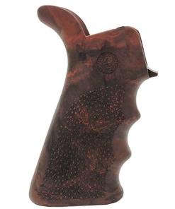 Hogue AR-15 Rubber Beavertail Grip - Red Lava