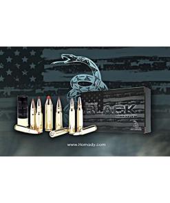 Hornady Black Rifle Ammunition .223 Rem 62 gr FMJ 3100 fps 20/ct