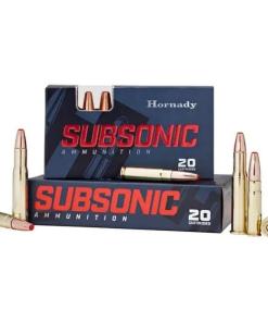 Hornady Sub-X Subsonic Rifle Ammunition .30-30 Win 175 gr. PT 1050 fps 20/ct