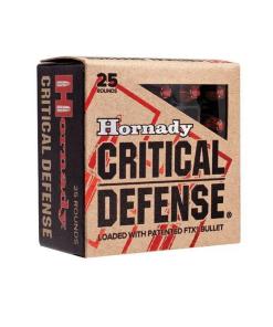 Hornady Critical Defense Handgun Ammo .38 Spl (+P) 110 gr FTX 1090 fps 25/ct