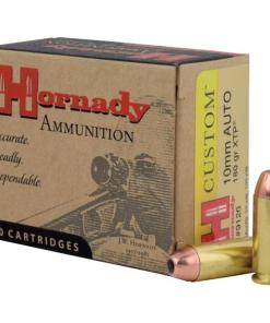 Hornady Custom Handgun Ammunition 10mm 180 gr XTP 1275 fps 20/ct
