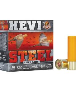 HEVI-Shot HEVI-Steel Shotshells 20ga 2-3/4" 1oz 1325 fps #7 25/ct