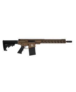 Great Lakes Firearms AR-10 Rifle .308 Win 10rd Magazine 16" Stainless Barrel 15" MLOK Rail Bronze Finish