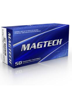 MagTech Handgun Ammunition .357 Mag 158 gr FMJ 1235 fps 50/ct