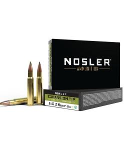 Nosler E-Tip Rifle Ammunition 8x57 JS 180gr PT 2550 fps 20/ct