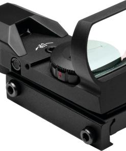 NcStar Red & Green Reflex Sight with 4 Reticles and QR Mount - Black