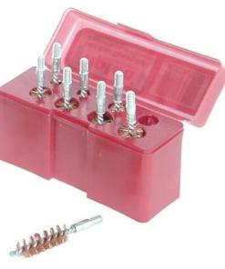Tipton 8-Piece Bronze Pistol Brush Set (22-47/48 cal)