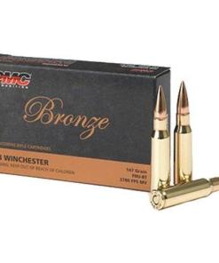 PMC Bronze Rifle Ammunition .308 Win 147 gr FMJBT 2780 fps 20/ct