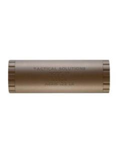 TacSol Aeris Compact Direct Thread Rimfire Suppressor Quicksand .22 LR 1" Dia 1/2? x 28