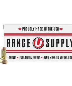 Underwood Range Supply Handgun Ammunition 10mm Auto 180 Grain FMJ 1250 fps 50/ct