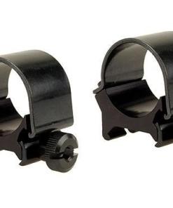 Weaver Detachable Top Mount Aluminum Scope Rings 1" Medium - Black
