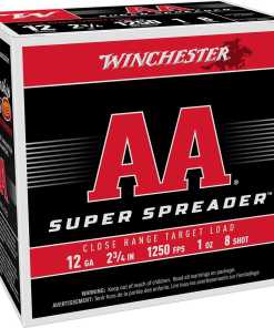 Winchester AA Super Spreader Shotshells 12ga 2-3/4" 1oz 1250 fps 25/ct