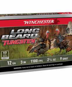 Winchester Long Beard Tungsten Shotshell 12ga 3" 2-1/4oz 1100 fps #9 5/ct