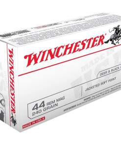 Winchester USA Handgun Ammunition .44 Mag 240 gr JSP 50/ct