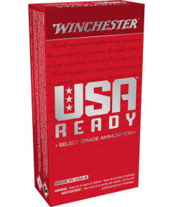Winchester USA Ready Handgun Ammunition 10mm Auto 180gr FMJ 1250 fps 50/ct