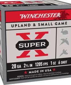 Winchester Super-X Game Shotshells 28 ga 2-3/4" 1 oz 1205 fps #6 25/ct