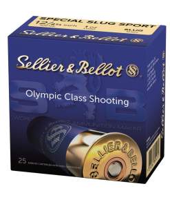 Sellier & Bellot Shotgun Ammunition 12 ga 2 3/4" 1 oz Sepcial Slug Sport 25/ct