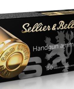 Seller & Bellot Subsonic Pistol Ammunition 9mm Luger  140 gr FMJ 1001 fps 50/ct
